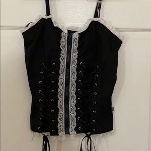 Royal Bones Corset Tank Top